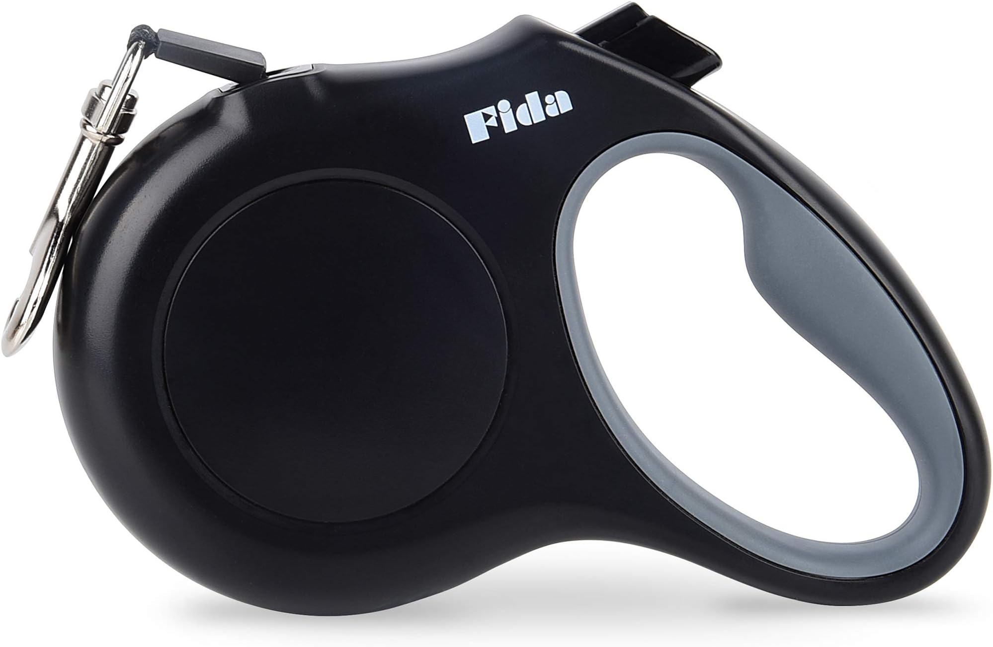 Fida Retractable Dog Leash for Medium Dog up to 20kg, JFA Series, 16ft Tape Medium Black