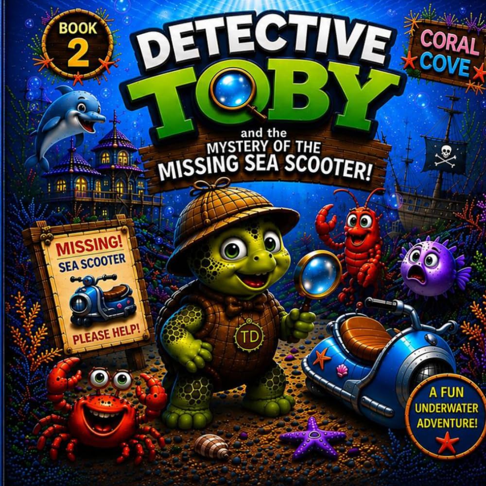 DETECTIVE TOBY and the MYSTERY OF THE MISSING SEA SCOOTER: A Mystery Beneath the Sea