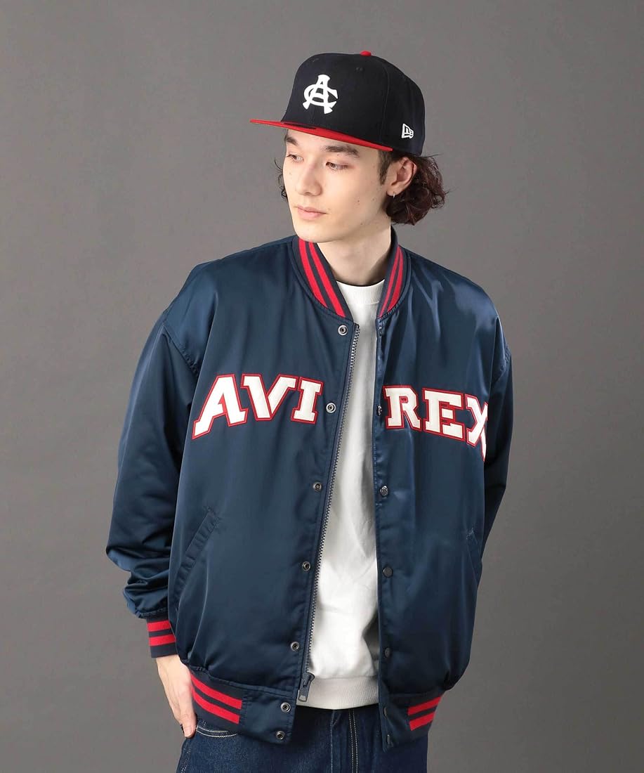 アヴィレックス レザージャケット バーシティ スタジャン ベースボール