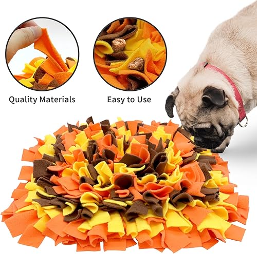 Miniatura 40 de Tapete para olfatear mascotas para perros, tapete de alimentación para perros, tapetes de entrenamiento de nariz para forrajear instinto interactivo