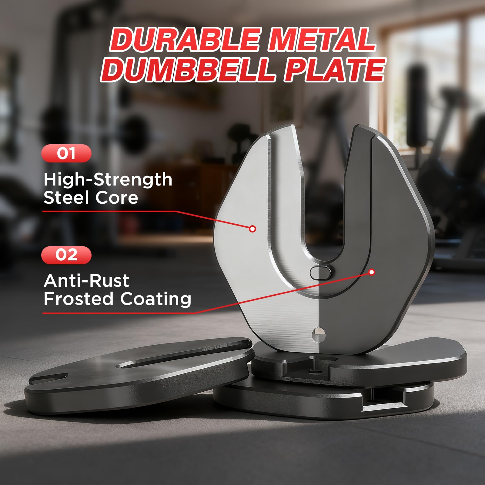 Adjustable Dumbbells Set All in One Free Weights Set for Home Gym | 25/26.5/52.5/55/85lbs Weights Dumbbells Set, 1 Sec Adjust Weights with Anti-Slip Handle for Home Fitness