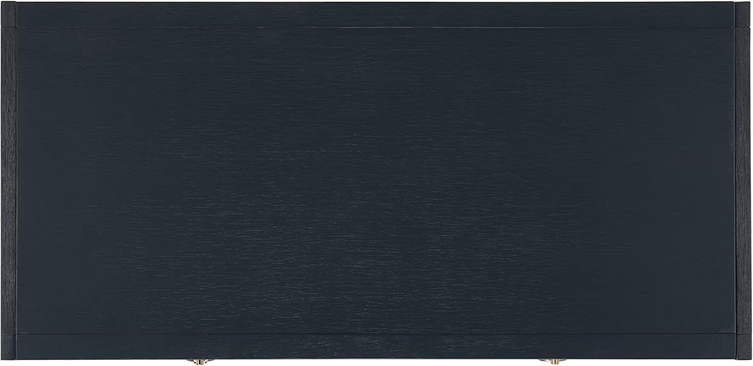 SAFAVIEH Home Collection Esther Navy 2-Drawer Desk