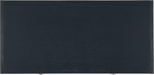 Miniatura 12 de SAFAVIEH Home Collection Esther Navy - Escritorio con 2 cajones, tamaño mediano