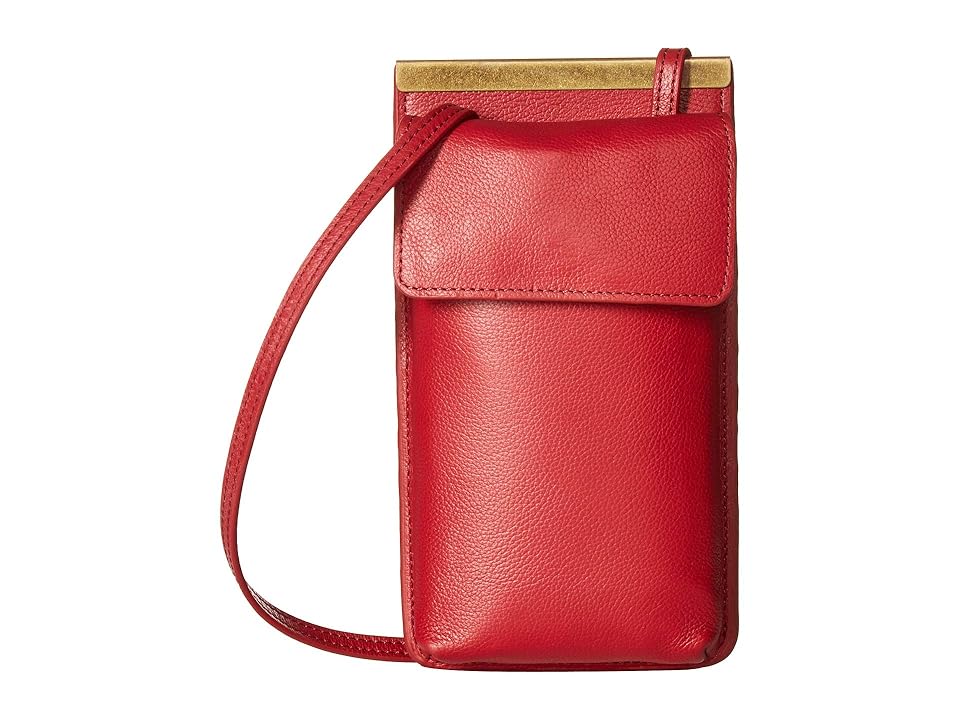 

The Sak Sommerset Tech Crossbody by the Sak Collective (Scarlet) Cross Body Handbags