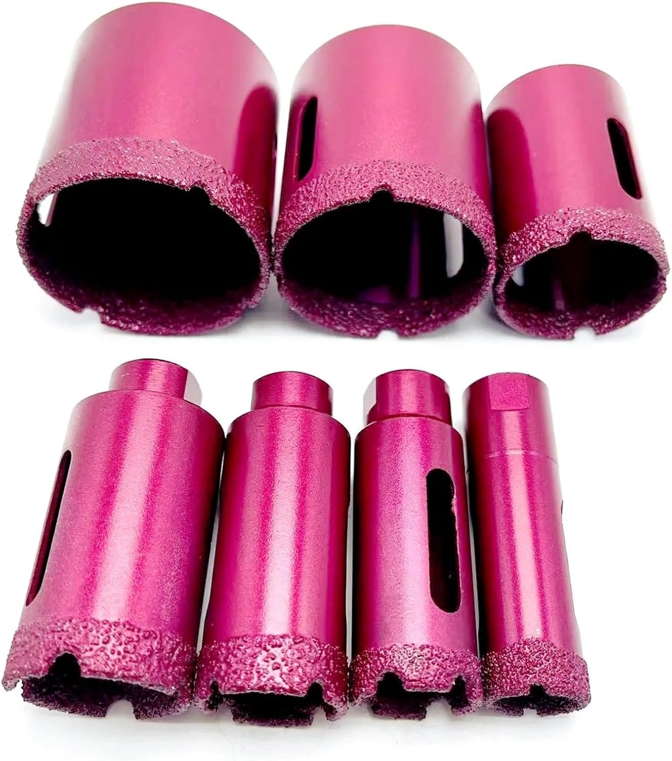 M10 Thread Vacuum Brazed Dry Diamond Drilling Core Bits Ceramic Tile Hole Granite Marble Porcelain Brick Drill Bit Tools 1Pcs(60mm)