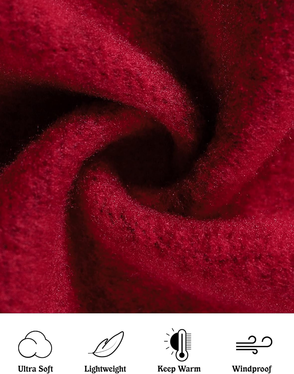 Dolcevida Women's Long Sleeve Sweater Fleece Zip Up Speckled Jacket with Pockets - Image 5