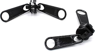 Zipper Replacement Sliders ~ #10 Coil Long Pull with 2 Heads-~ Extra Heavy Duty - Replacement slider