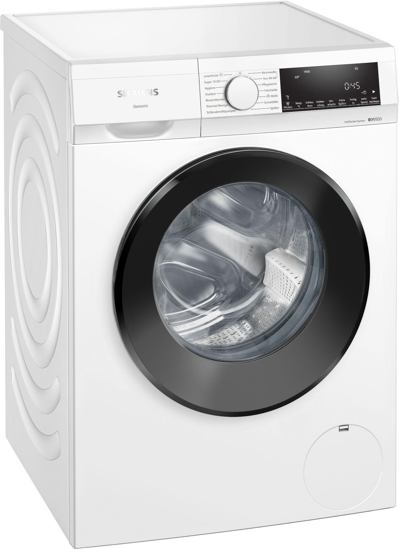 Siemens WG54G2Z41, iQ500, Waschmaschine freistehend, waterPerfect Plus, Antiflecken-System, speedPack L, Outdoor-Programm, Softtrommel, aquaStop, Frontlader, iQdrive, 10 kg, 1400 UpM