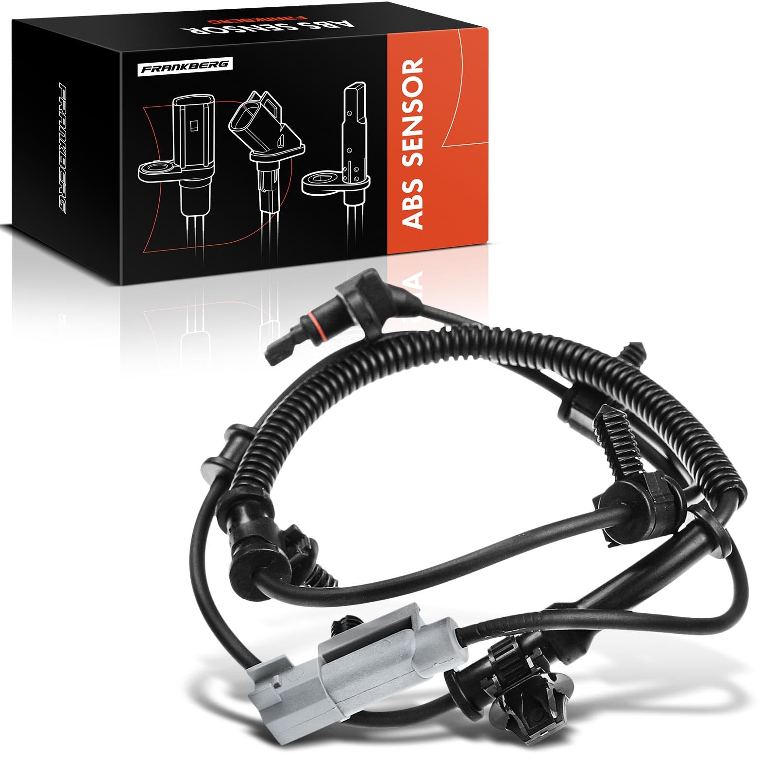 Frankberg Capteur ABS essieu avant 56044144AB | Compatible avec: ABS Sensor Vorderachse für Commander XH,XK SUV