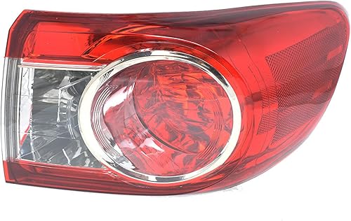 WFLNHB Reemplazo de luz trasera derecha para Toyota Corolla 2011 2012 2013 Conjunto de lámpara de luz trasera 8155002580 TO2805111 lado del pasajero