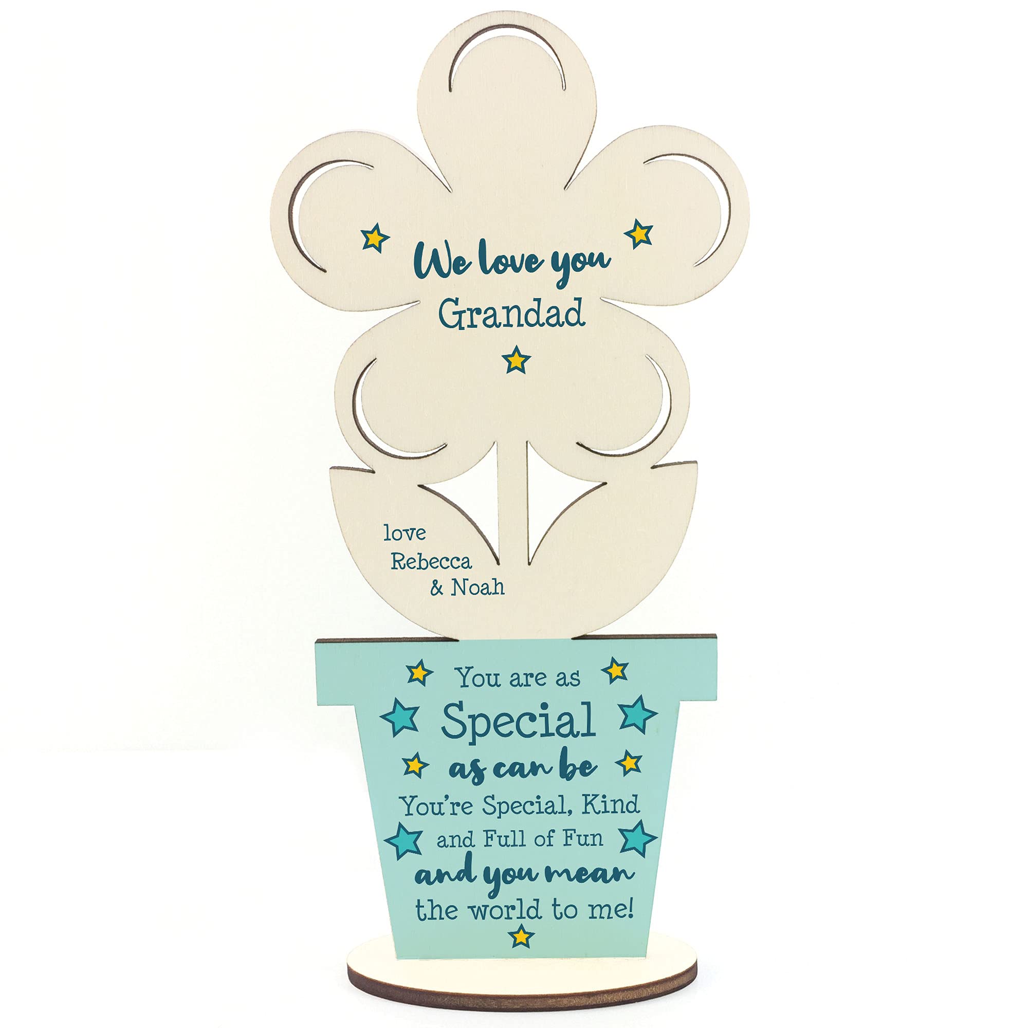 Personalised Grandad Gift Poem Novelty Fathers Day Birthday Gift For Grandad Grandparent Gift