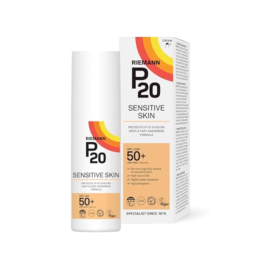RIEMANN P20 Sensitive Sun Cream SPF50