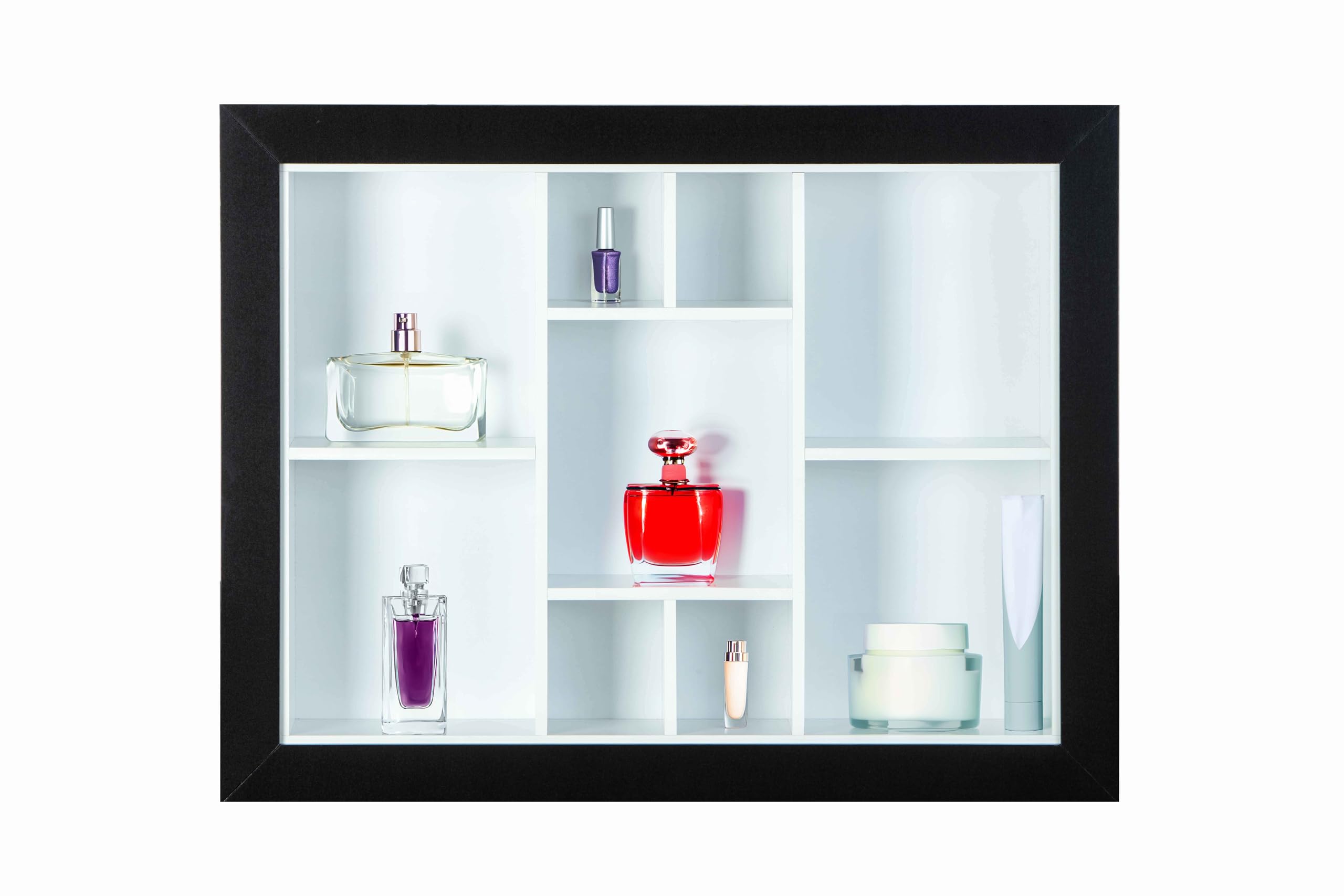 Inter Link - Vitrine Murale pour Objets de Collection – Armoire de