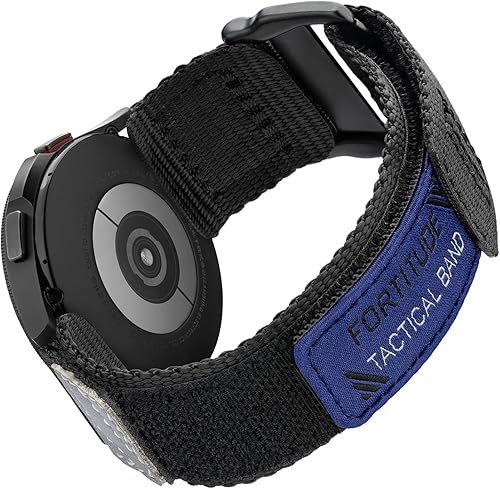 Miniatura 1 de Ritche Correa deportiva resistente de nailon de liberación rápida de 0.78 pulgadas para hombre, compatible con Samsung Galaxy Watch 6 Band Classic