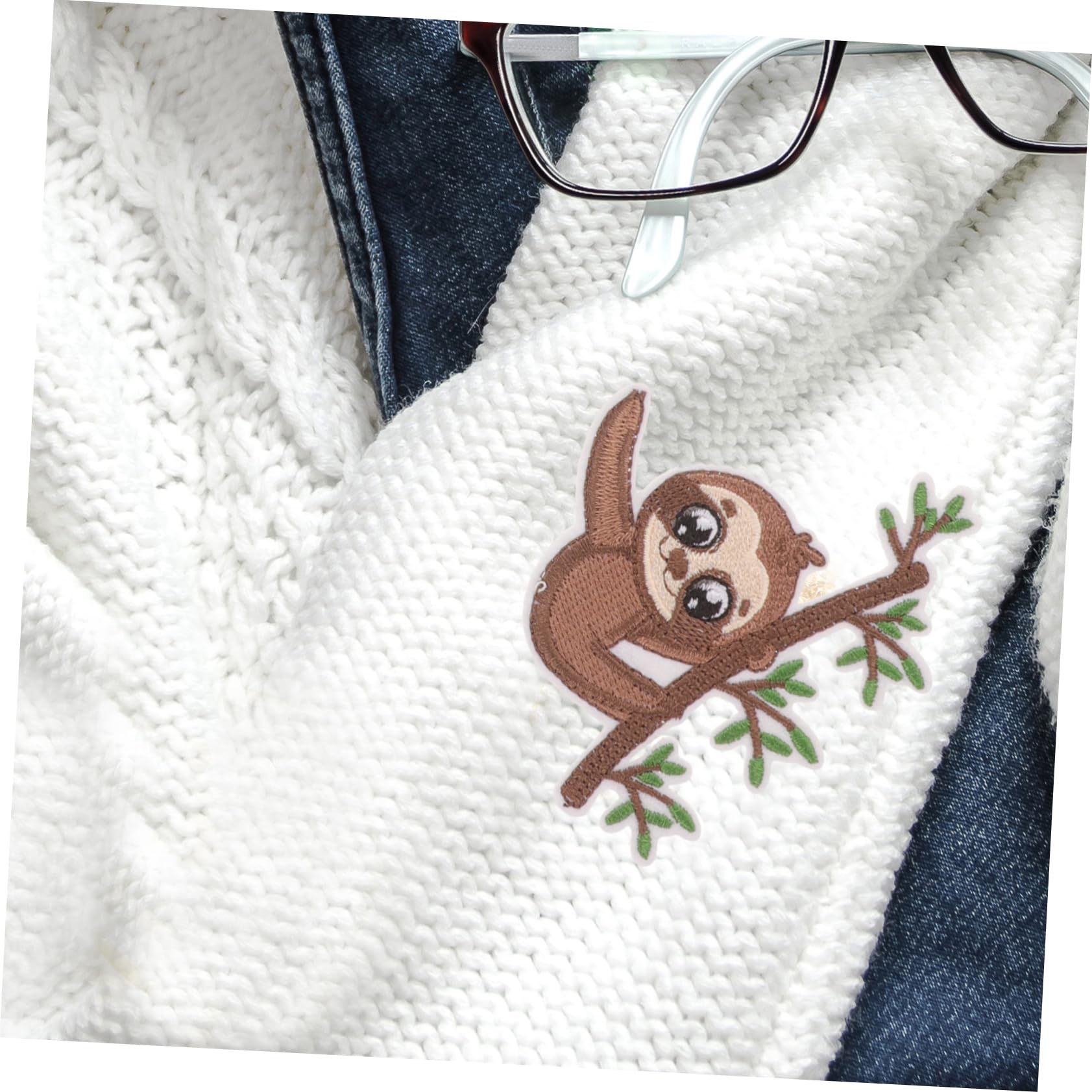 Housoutil 4 Set Toppe Applicabili Ferro Con Design Patches Per Riparazione Abbigliamento E Decorazione Per Progetti Artigianali 8 Pezzi*4