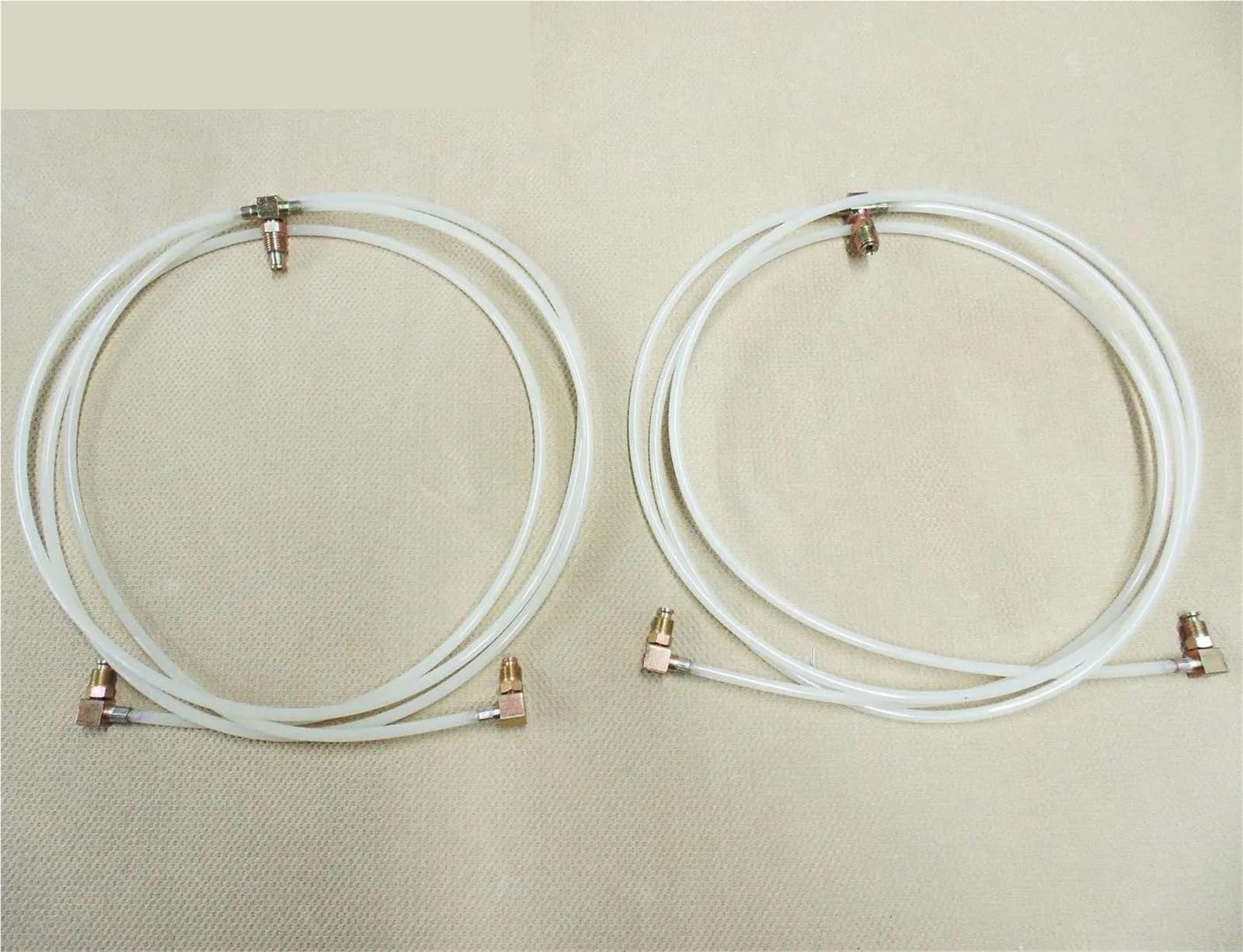 Flexibles de frein Tuyaux et raccords en plastique pour fluide hydraulique, 1 paire, pour Ford et Mustang