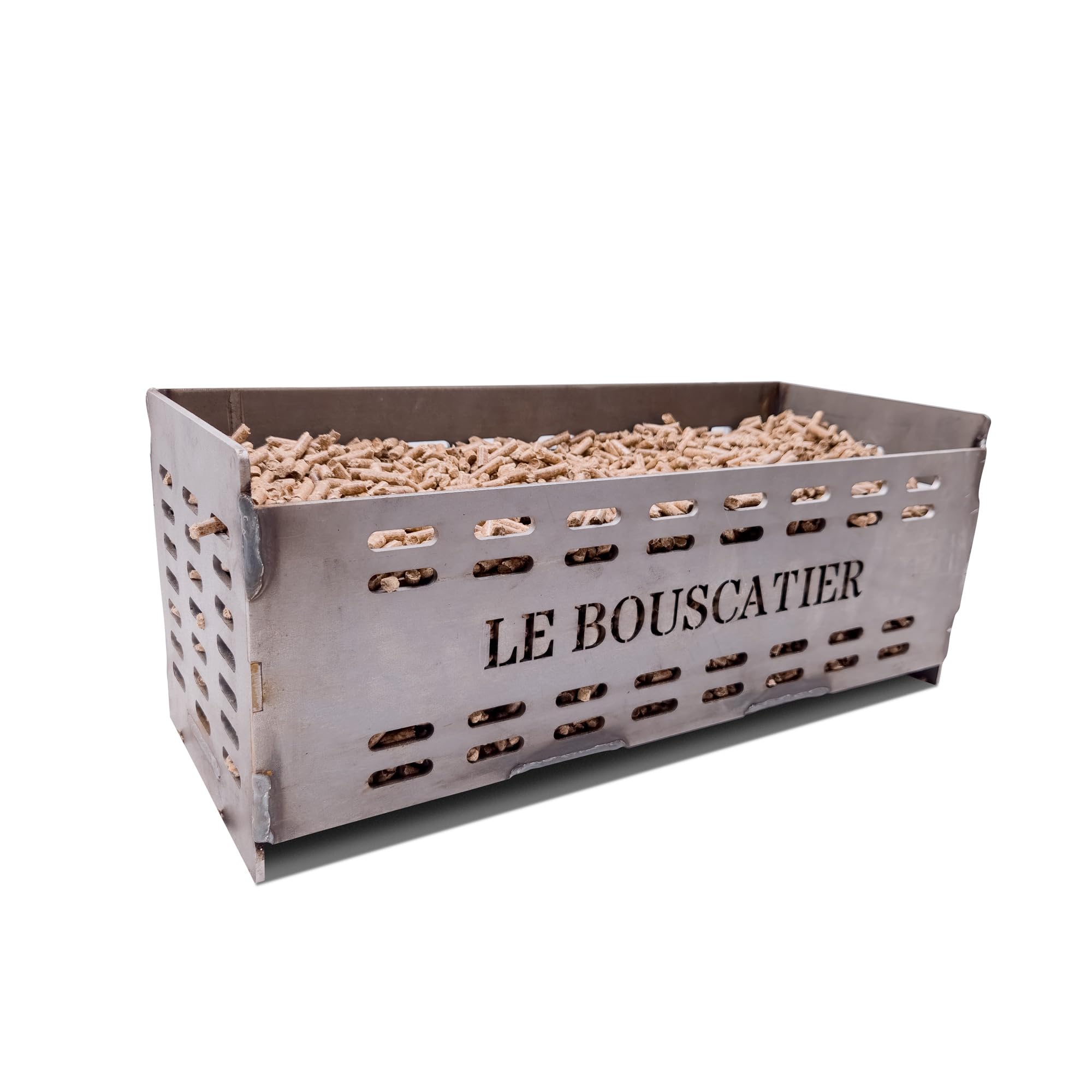 Panier bruleur à Granulés pour Poêle, Insert et cheminée en Acier Haute Résistance 50 cm, Combustion Optimisée, Allumage Facile, Chauffage Économique Fabrication française