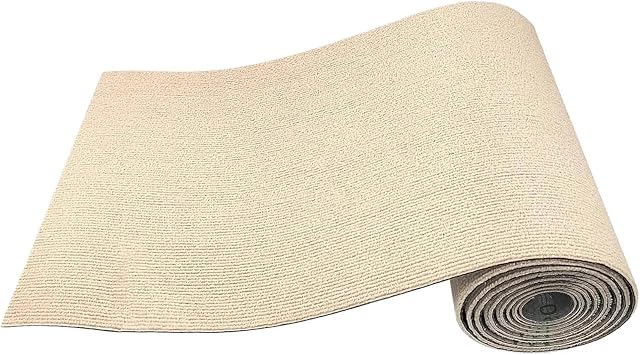 15.7x39.4 Trimmable Cat Scratching Post Carpet, (Khaki) Cat Scratching MatCat Carpet Replacement Cat Wall Furniture Steps for Cat Tree Shelf Shelves Steps Couch Furniture Protector