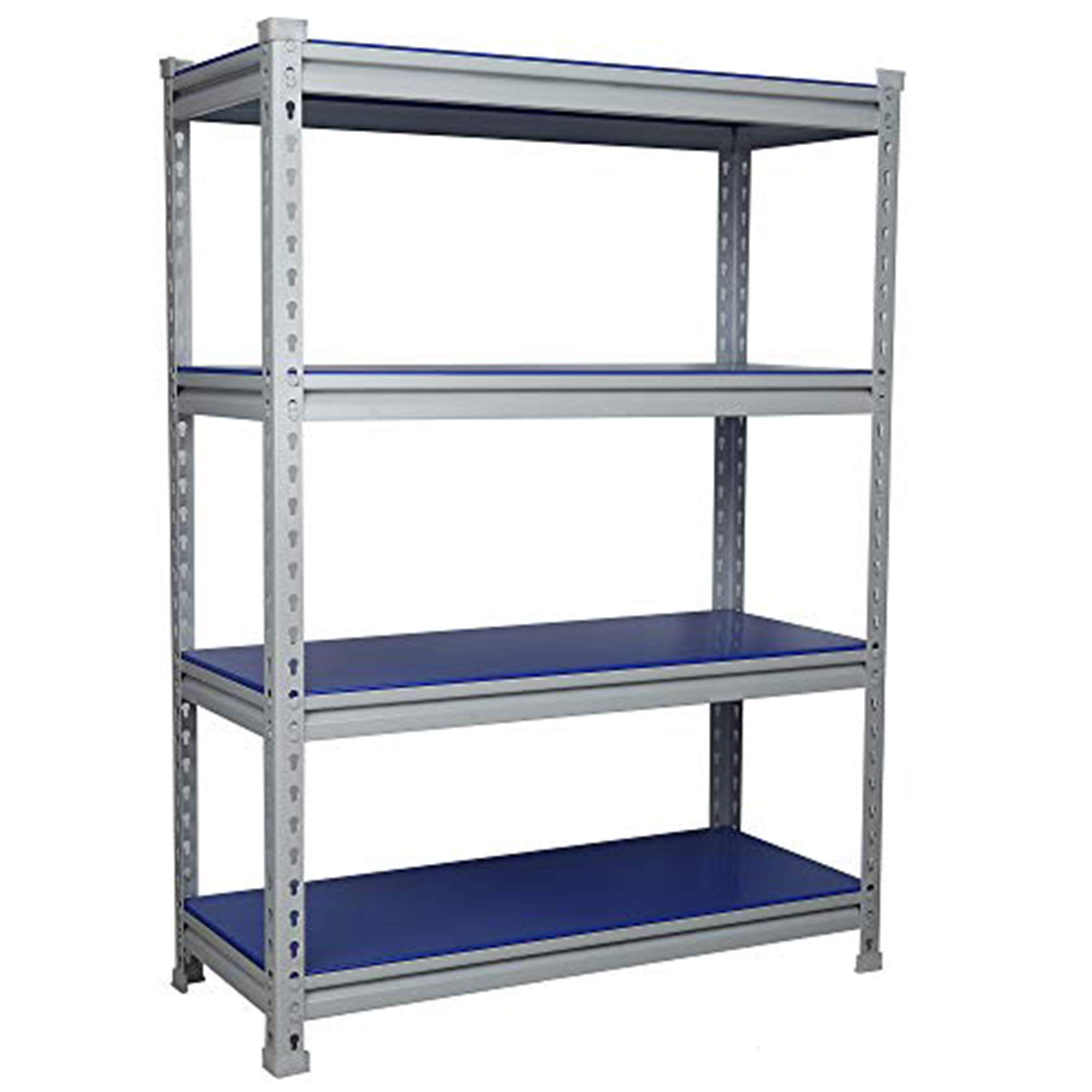 Mil-Nil Prime CRC Sheet 4 Shelf Multipurpose Boltless Rack, 48 x 36 x 15 Inch, Powder Coating (48 x 36 x 15) 22 Gauge-picture-18