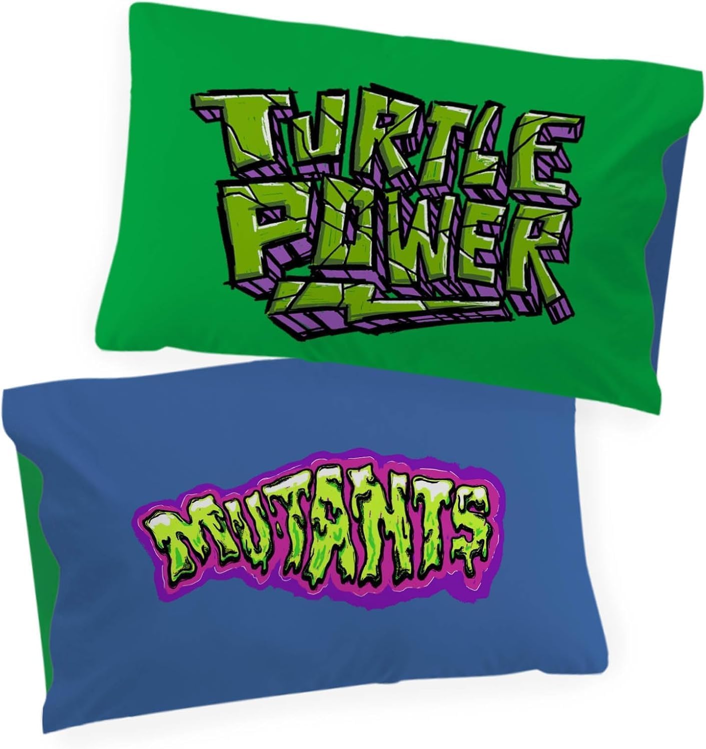 Jay Franco Teenage Mutant Ninja Turtles Kids Twin Bed in a Bag, Comforter and Sheets, Green, Nickelodeon, 72" (W) x 86" (L)