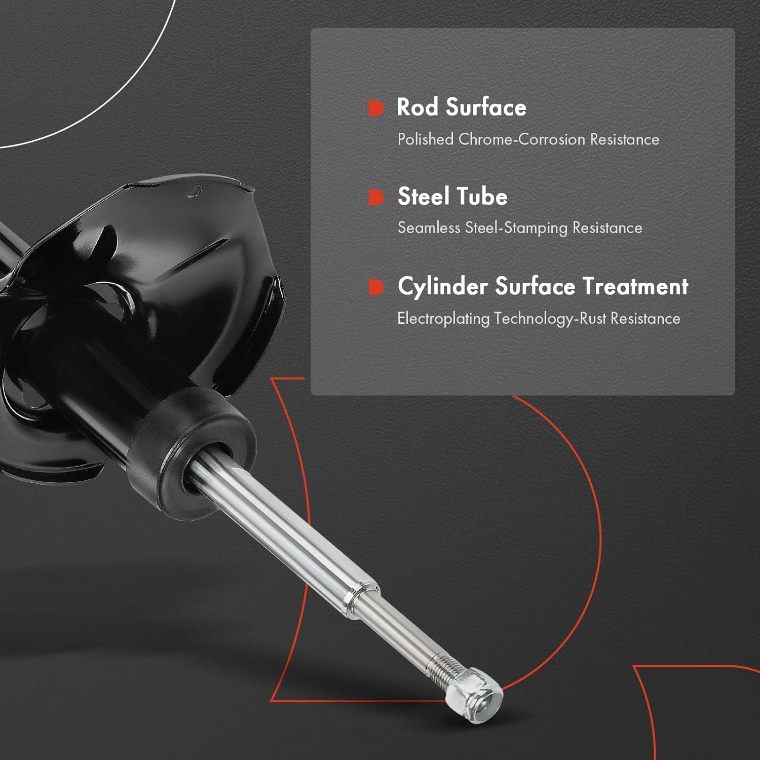 A-Premium Front Pair (2) Strut Assembly Compatible with Chevrolet Metro 1998-2001, Sprint 1989-1991 & Suzuki Swift 1989-1994 & Pontiac Firefly 1989-1991 & Geo Metro 1989-1997