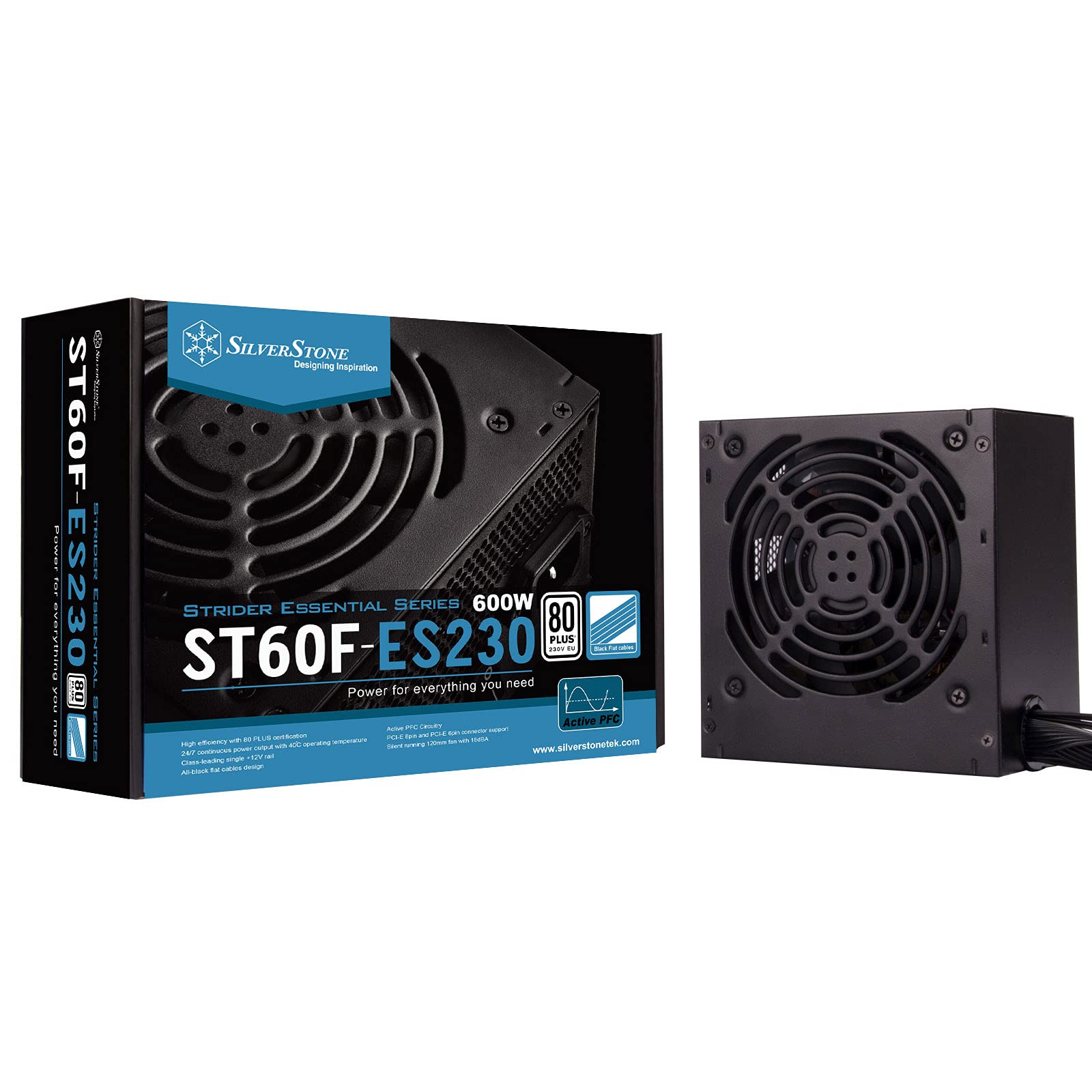 Technology SST-ST60F-ES230 Strider Essential Series - 600 Watt
