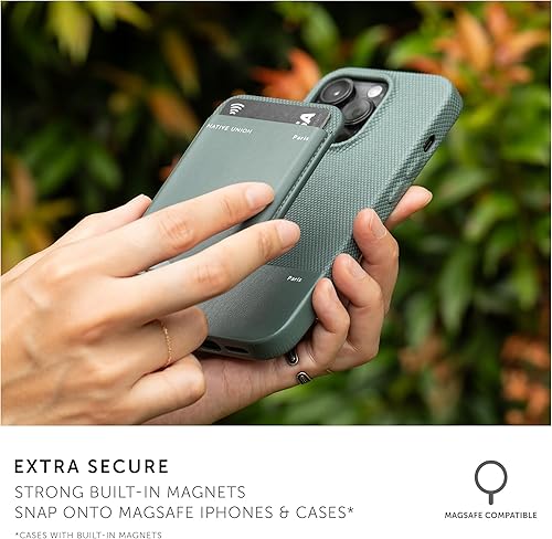 Miniatura 5 de Native Union (Re Classic Wallet  Magnético, Verde pizarra, Classic