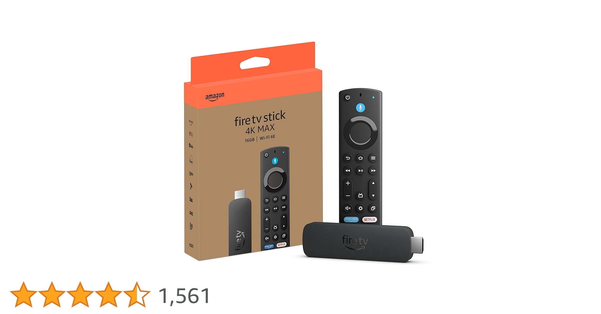 Amazon Fire TV Stick 4K Max | Our most powerful 4K streaming