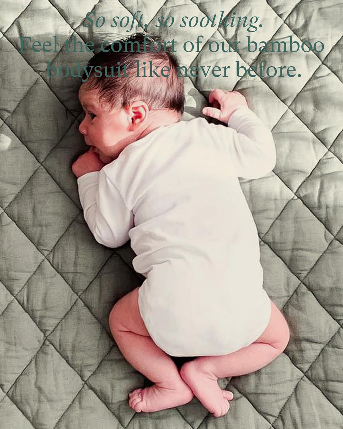 PurComfy Supersoft Long Sleeve Baby Bodysuits, Premium Bamboo Rayon Bodysuit Unisex Boy Girl 0-3-6-9-18-24 months - Image 8