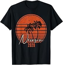 Gavin Newsom 2028 Sunset for President Democrat T-Shirt