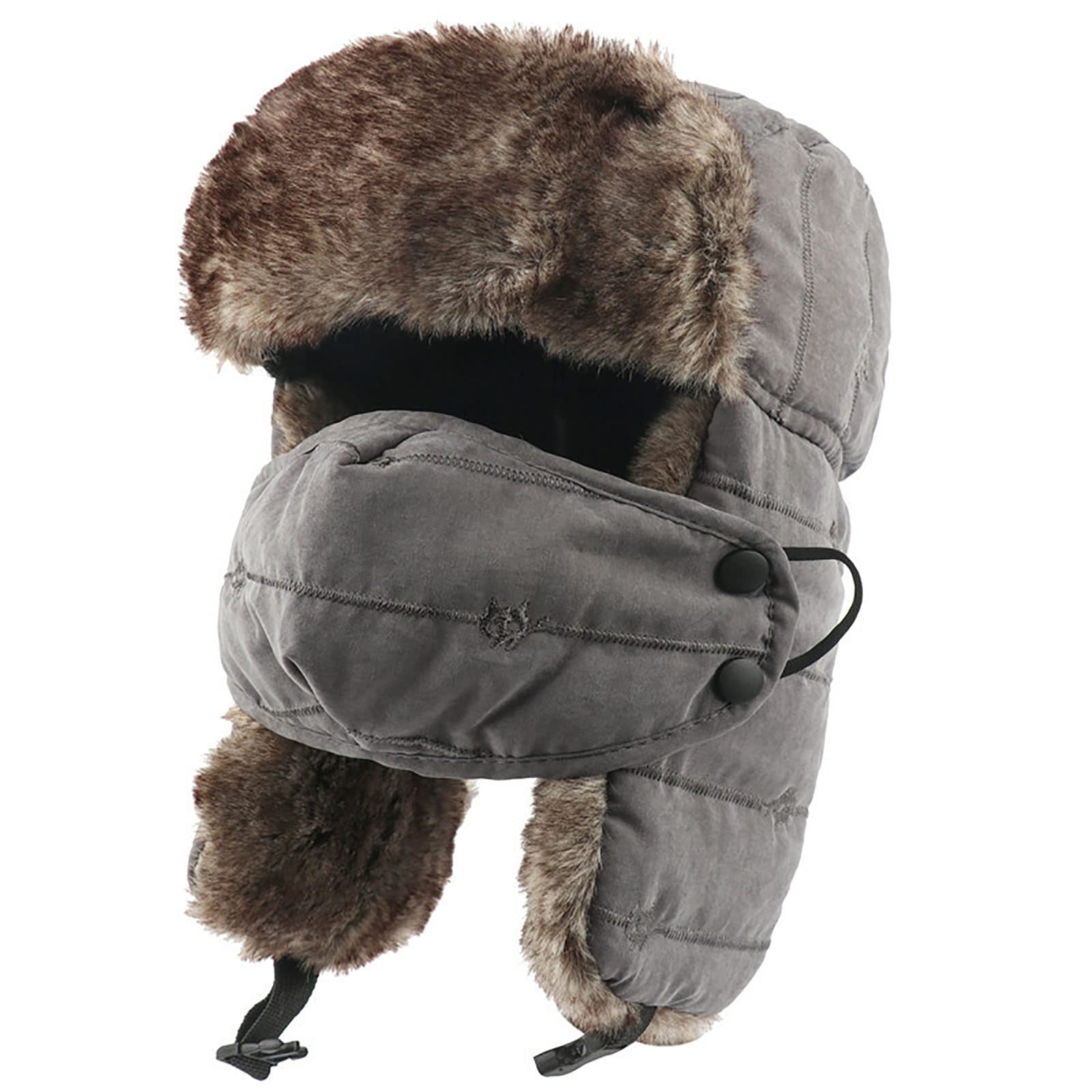 Stoere Hoofddeksels Winter Trapper Hat Heren Hoeden En Petten Russische Ushanka Legerhoed Waterdichte Winterbontmuts Met Oren Oorkleppen Voor Mannen Vrouwen Sneeuw Eskimo Hoed 2706933796