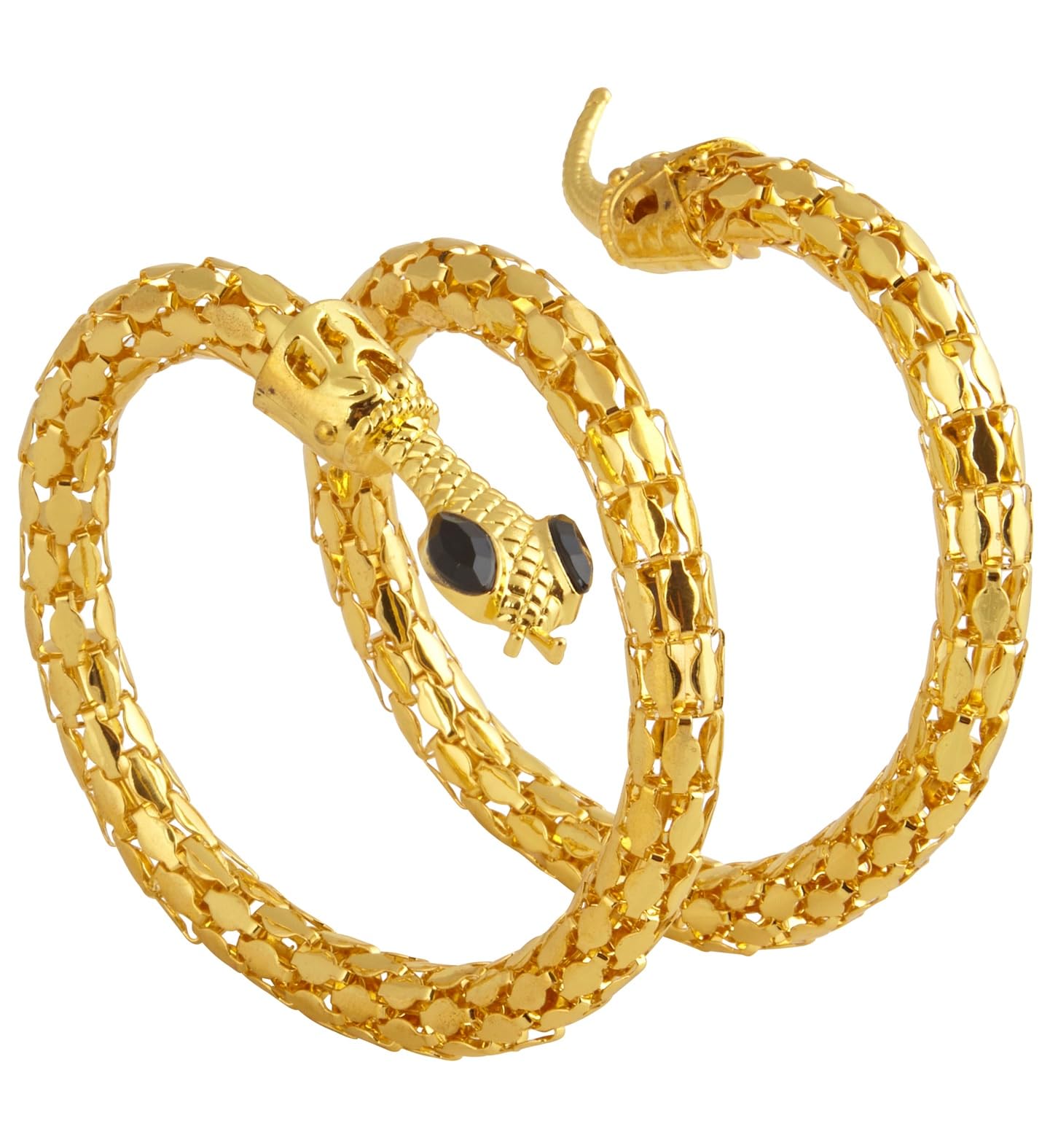 W WIDMANN MILANO Party Fashion 03243 Snake Bracelet, Gold, Jewellery, Egypt, Rome, Cleopatra, Carnival, Theme Party