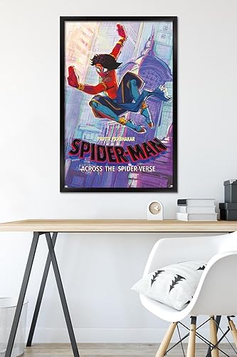 Miniatura 6 de Trends International Marvel Spider-Man Across The Spider-Verse - Pavitr Prabhakar - Póster de pared de una hoja, 34 pulgadas de largo x 22.4