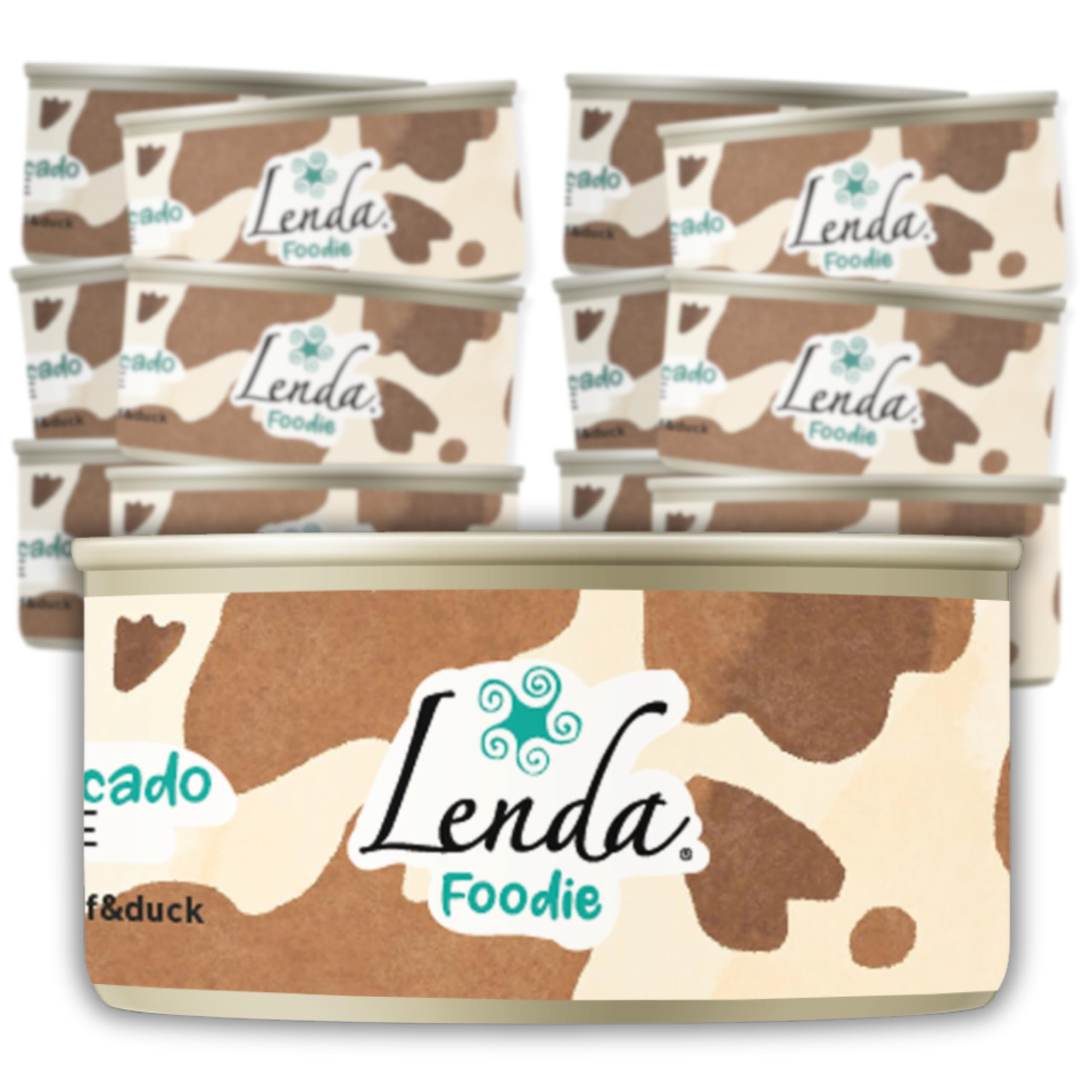 Lenda Foodie - Pack de 12 Latas x 70gr Comida Húmeda para Cachorros - Mi Primer Bocado - Todas Las Razas - Alimento Húmedo Natural, Saludable y Delicioso - Sin Conservantes ni Aditivos