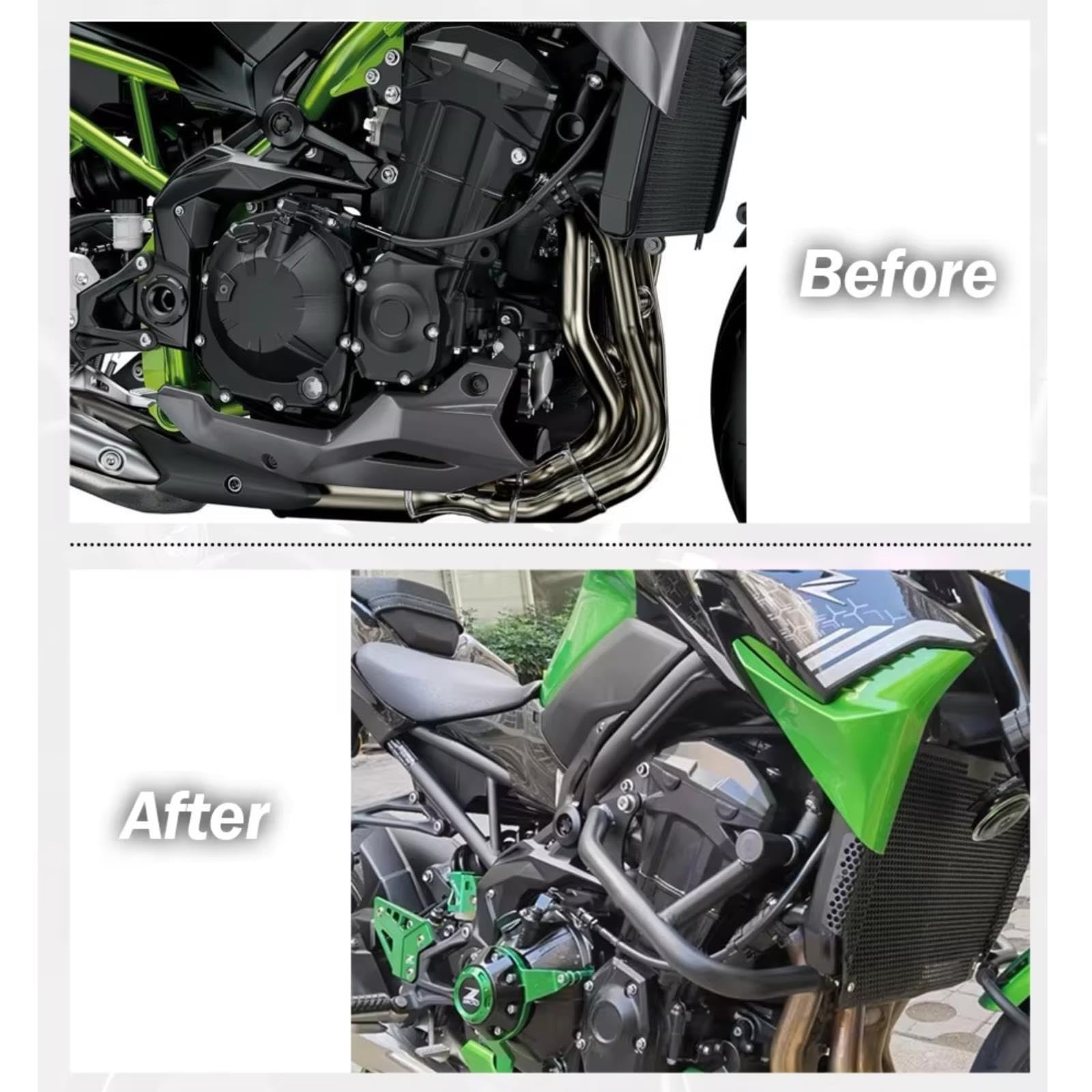 Moto Paramotore Protezioni Per Per Z900 2017-2025
