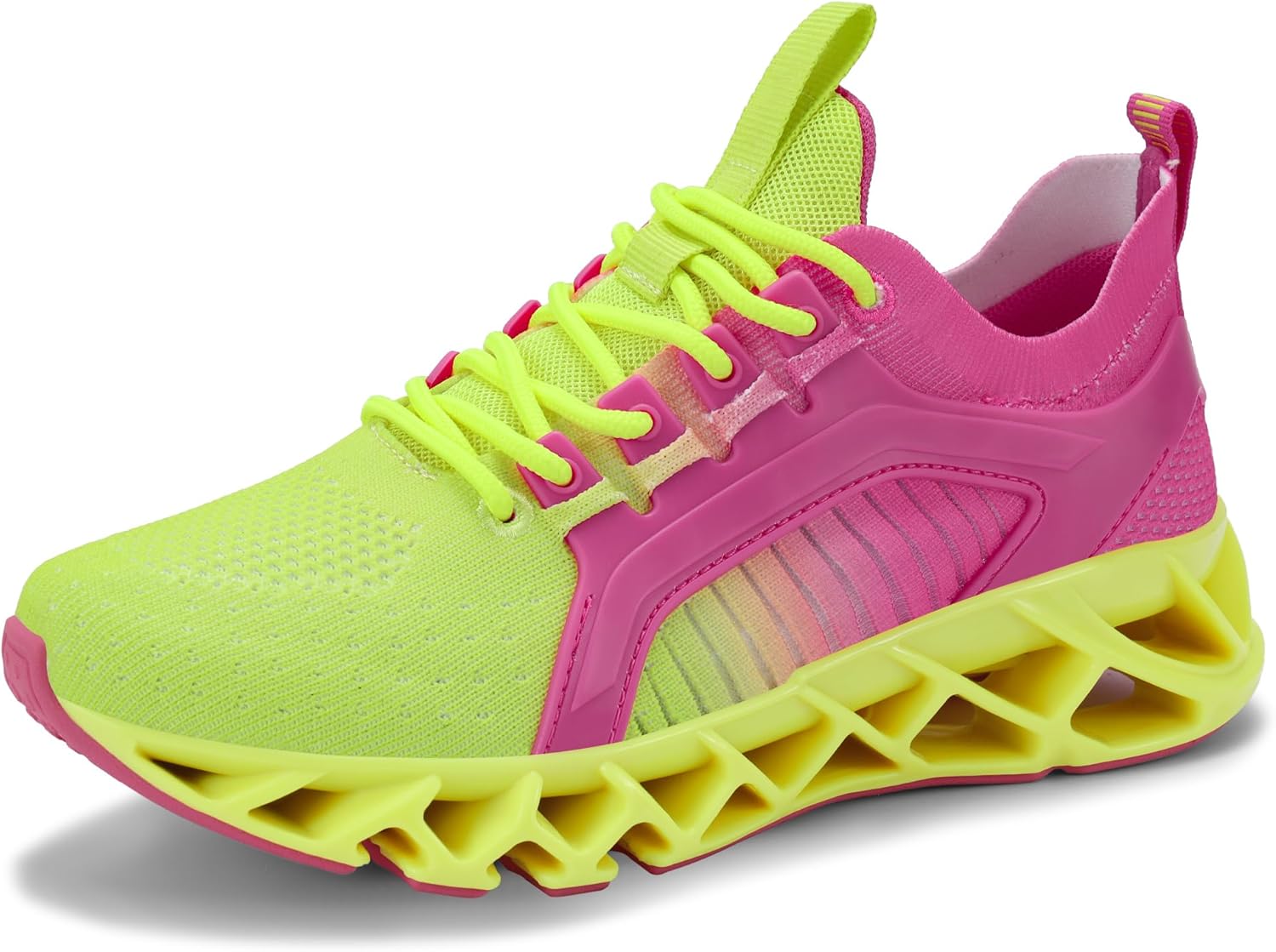 Women's Walking Shoes Lightweight Breathable Tennis Running Blade Fashion Sneakers for Athletic Sports Training Jogging Travel