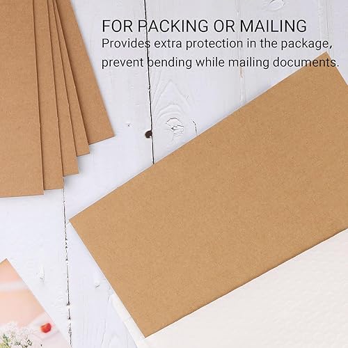 Miniatura 4 de Paquete de 50 hojas de cartón corrugado de 12 x 12 pulgadas, hojas cuadradas de cartón plano para envío, correo y manualidades de bricolaje