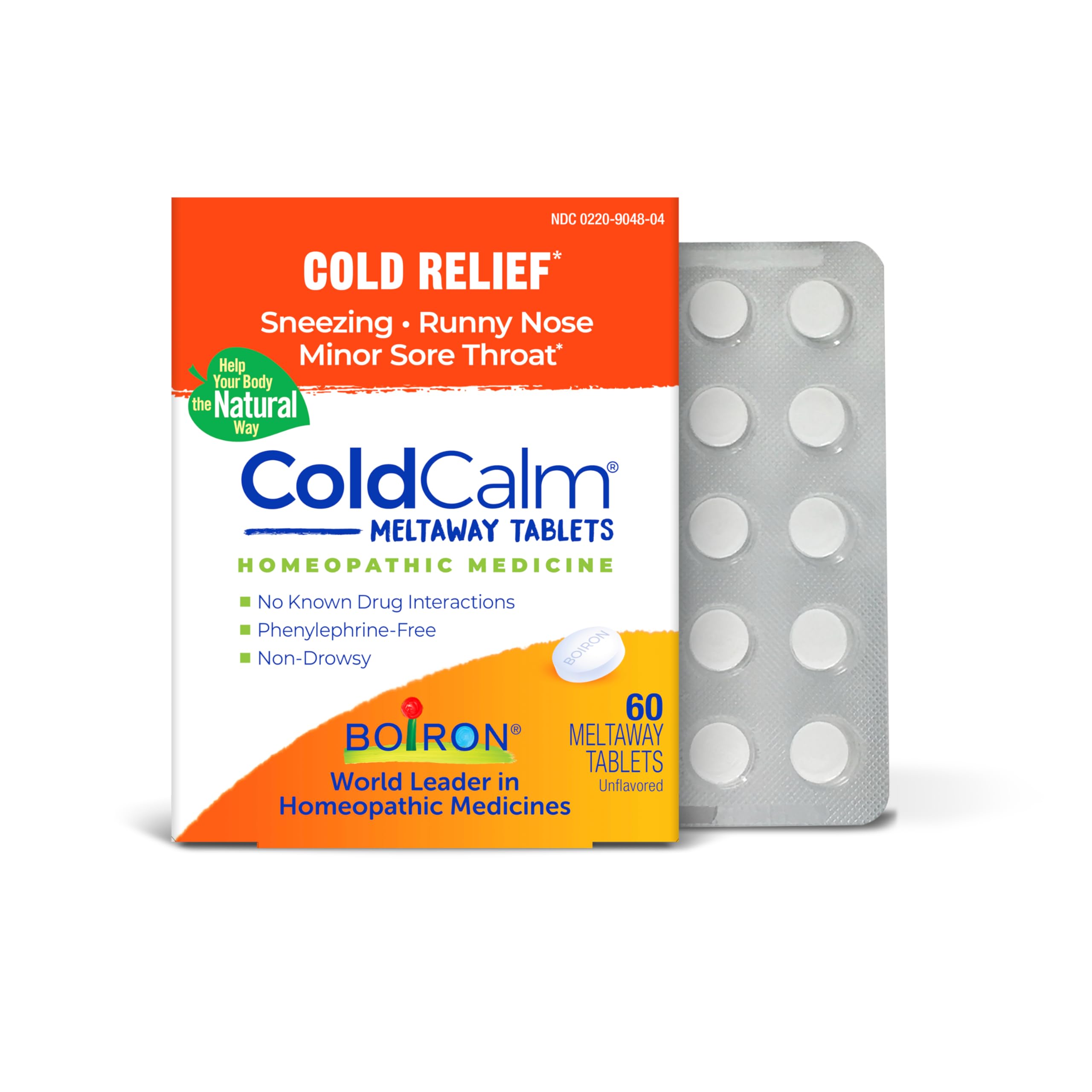Boiron Coldcalm Homeopathic Medicine for Cold Relief,60 Count