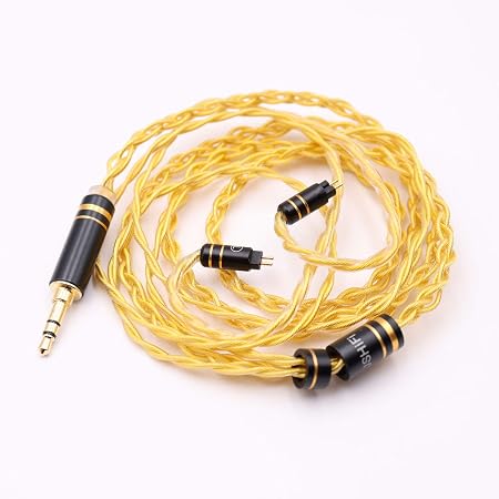 Amazon Co Jp Jshifi D4g リケーブル 2pin0 78mm単結晶銅金メッキ4芯3 5mmプラグアップグレードケーブル人気中華 イヤホンケーブルミニプラグkzイヤフォン対応 2pin3 5mm 金 家電 カメラ
