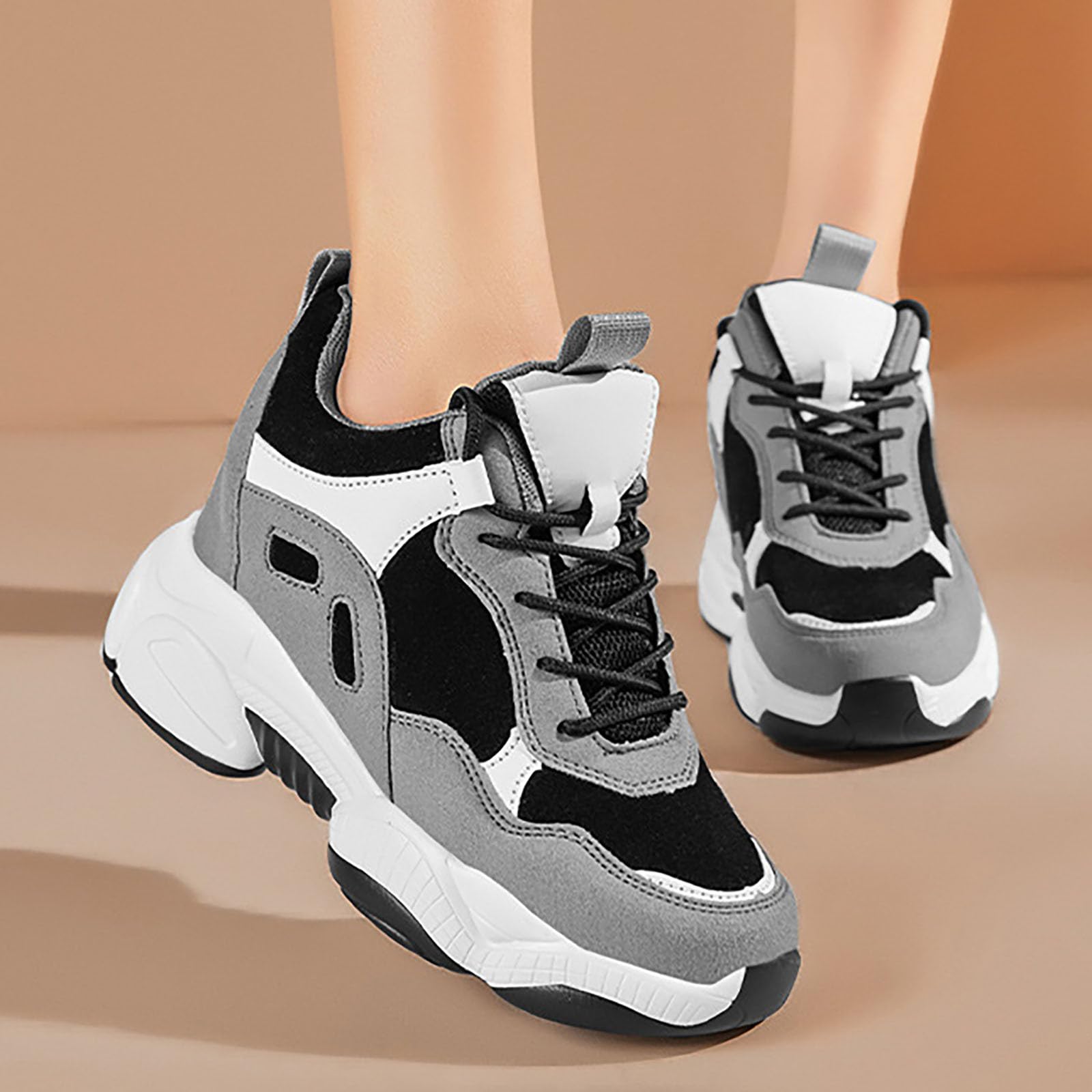 Zapatillas Deportivas Mujer Plataforma Sapatilhas Running Comodos Zapatos Fitness Bambas Antideslizantes Tenis Casual Sneakers Ortopedicos Calzado Sapatos Trainers Shoes