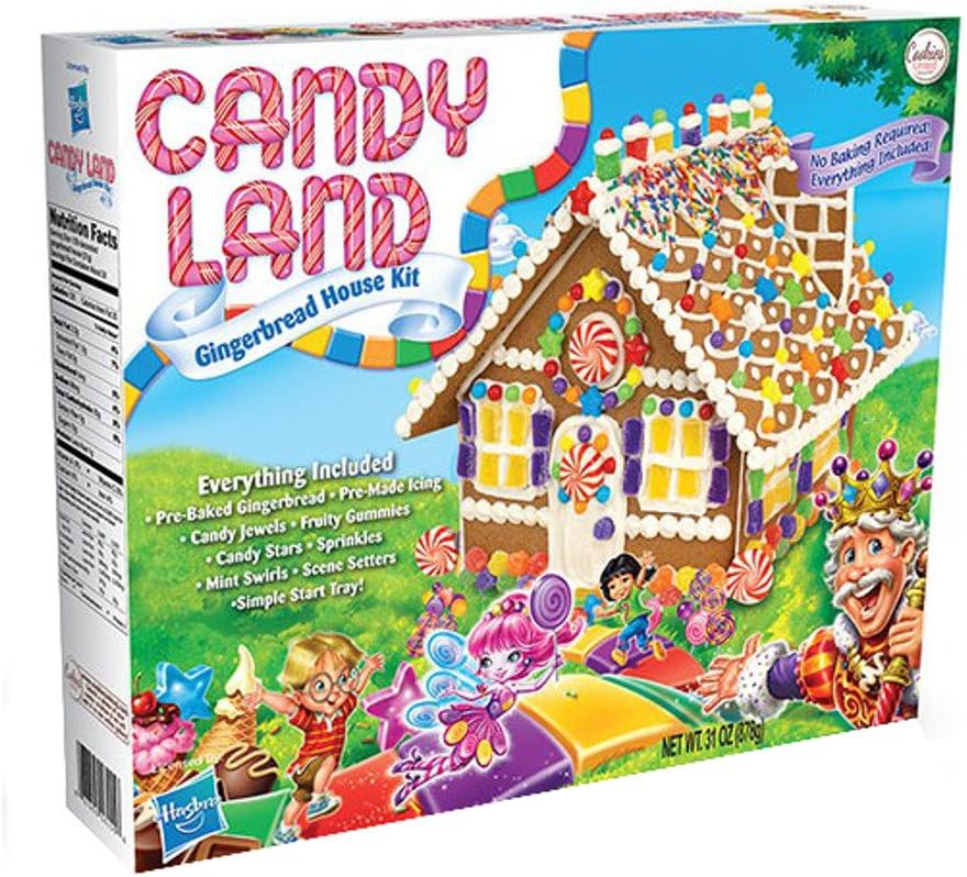 Hasbro Candy Land Gingerbread House Kit Amazon.ca Grocery & Gourmet Food