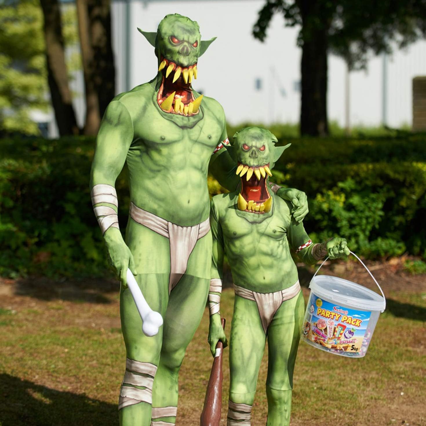Morphsuits mens Orc Jaw Dropper Costume