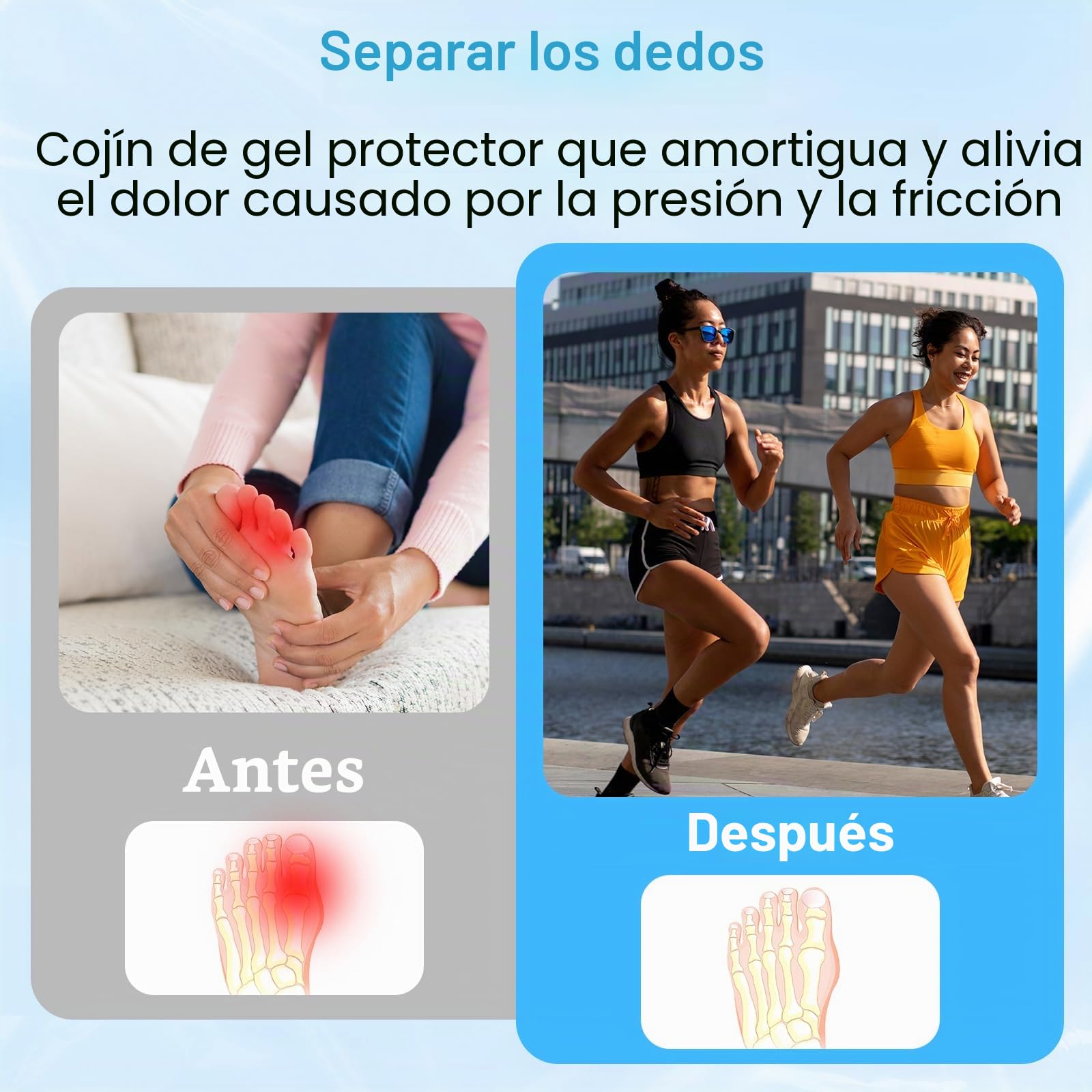 24 fundas de silicona para dedos de los pies, almohadillas protectoras de gel suave para dedos de los pies, protectores de maíz, almohadillas de tubo para dedos de los pies en martillo, callos y
