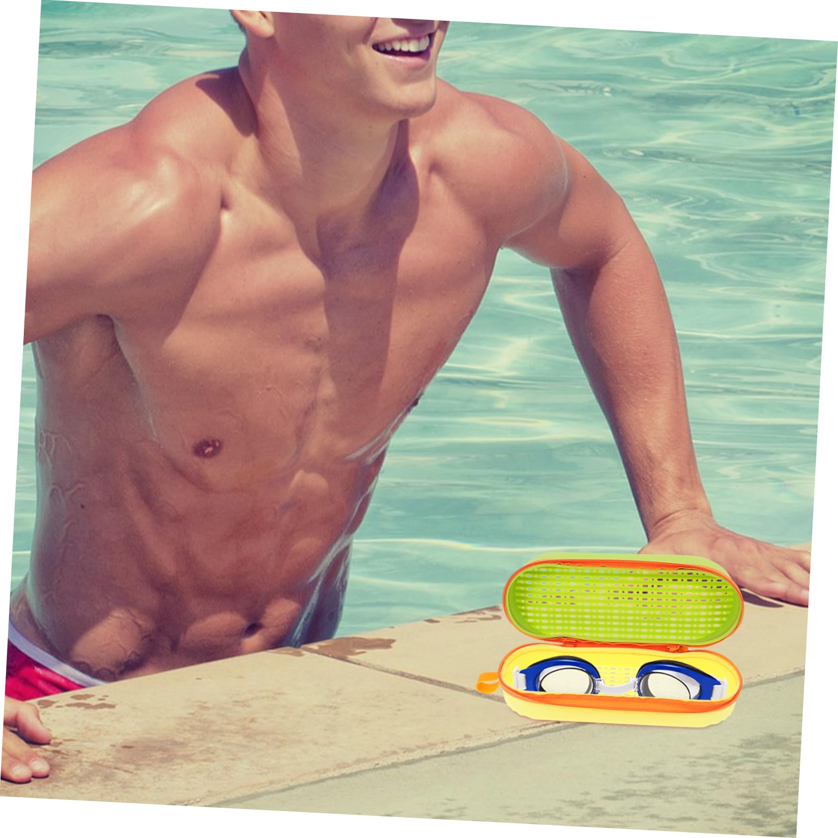 BESPORTBLE Aufbewahrung Von Schwimmbrillen Etuis Für Schwimmbrillen Tragbare Aufbewahrung Von Schwimmbrillen Aufbewahrung Von Schwimmbrillen Etui Für Schwimmbrillen Brillenträger