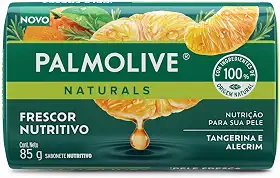 Sabonete em Barra Palmolive Naturals Frescor Nutritivo Tangerina & Alecrim 85g