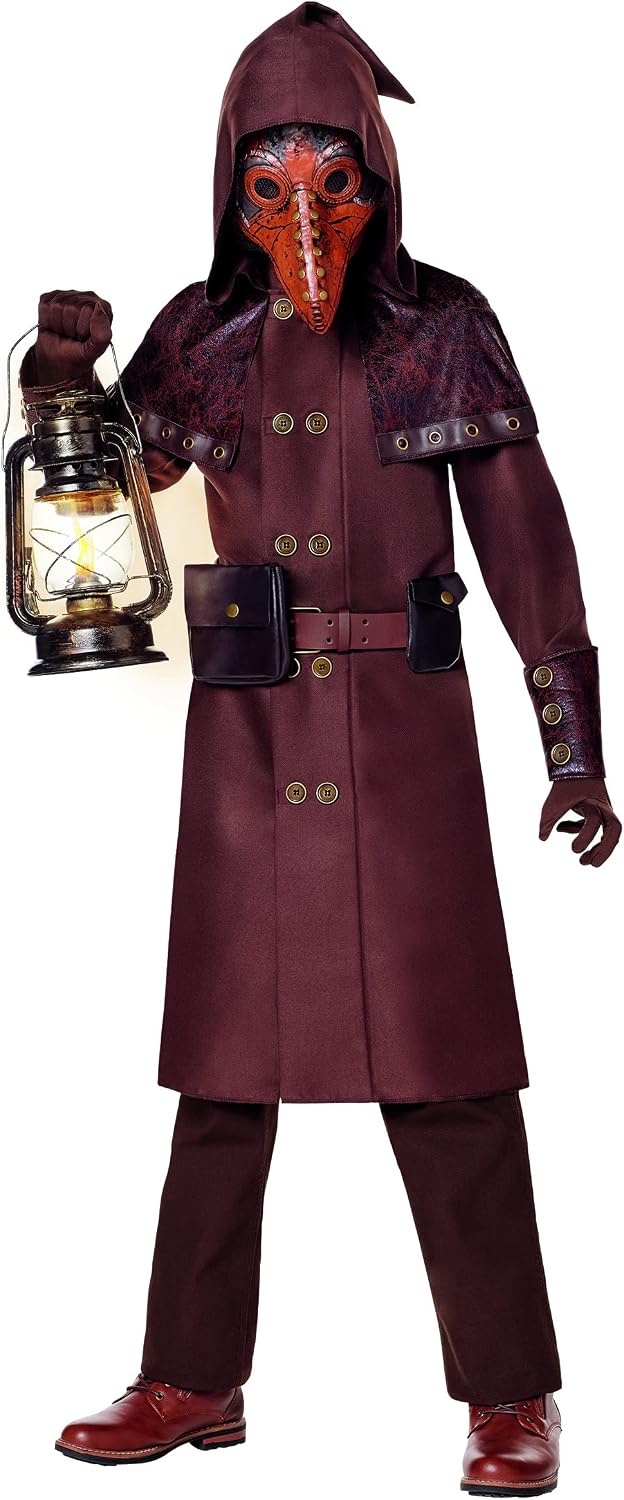 Spirit Halloween Kids Medieval Plague Doctor Costume