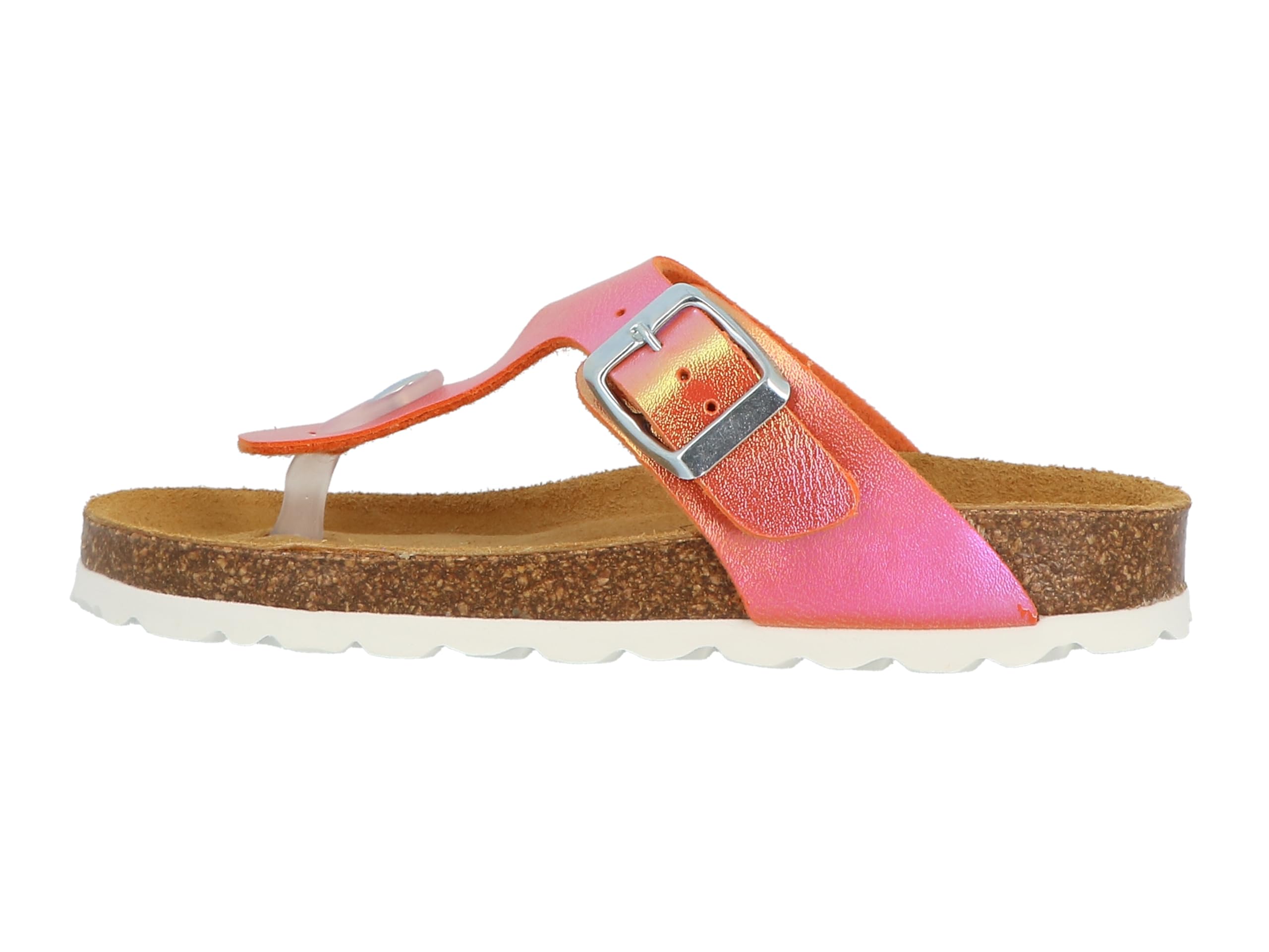 Lurchi 95L7003006 Slide Sandal, Rose-Multi, 1 UK