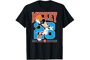 Mickey Jump Shot Basketball T-Shirt for Kids