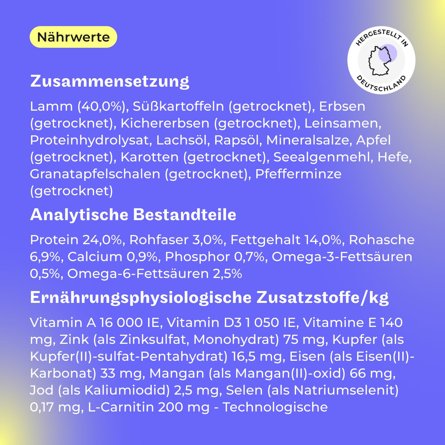 HEY HOLY Set 7 kg Trockenfutter & 1 x 200 g Snacks für Retriever 100% getreidefrei | Hundefutter & Leckerlis für ausgewachsene Retriever mit Lamm | Hochverträglich aus natürlichene Zutaten