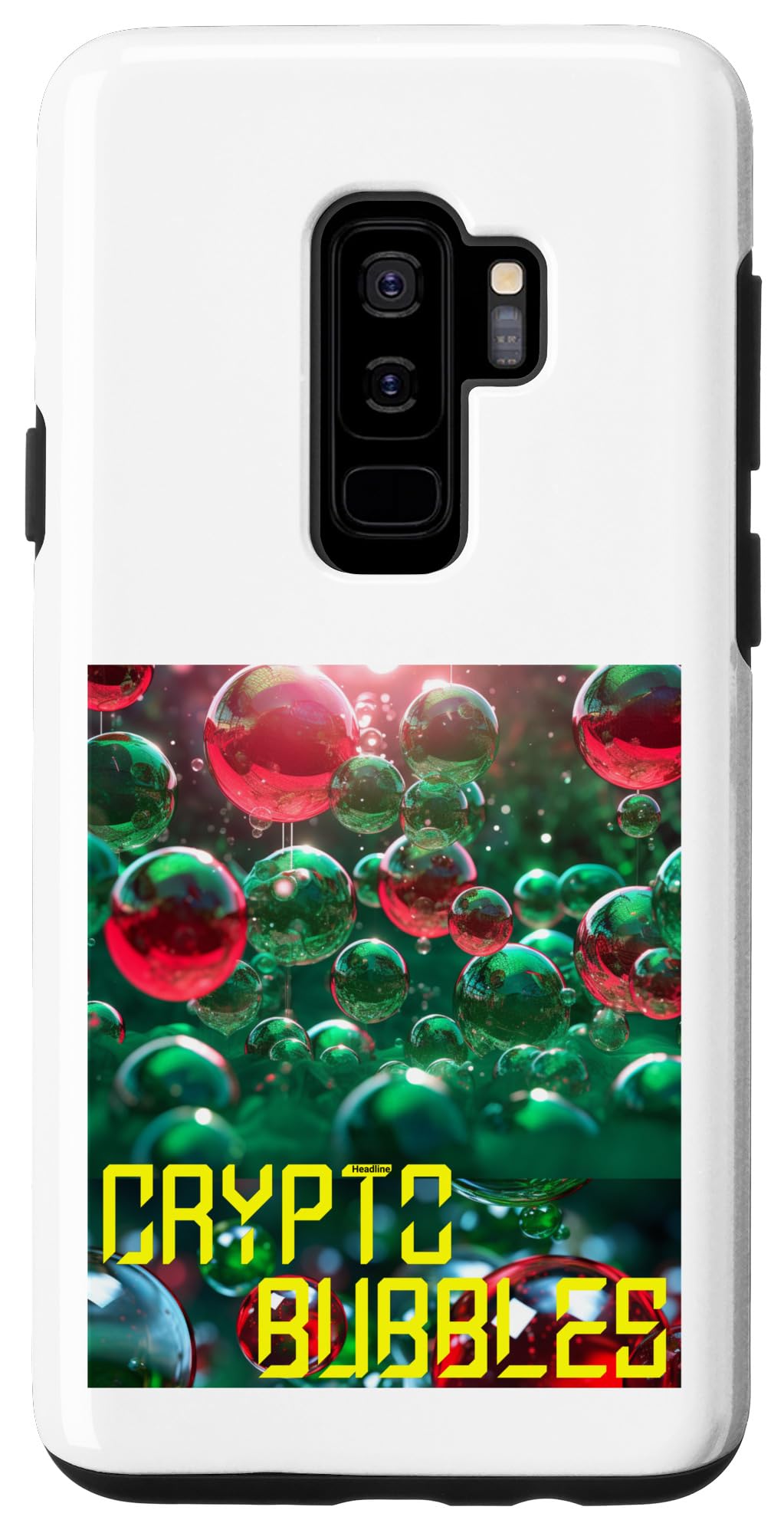 Amazon.com: Galaxy S9+ Crypto Bubbles Bitcoin Future Crypto Currency  Millionaire Case : טלפונים סלולריים ואביזרים